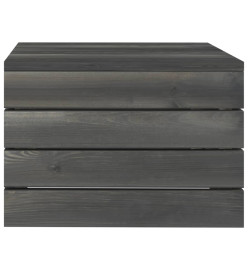 Salon palette de jardin 6 pcs avec coussins Bois de pin massif