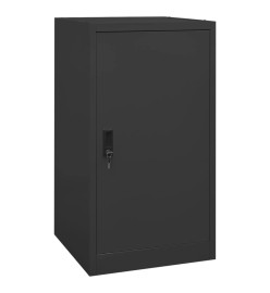 Armoire à selles Anthracite 53x53x105 cm Acier