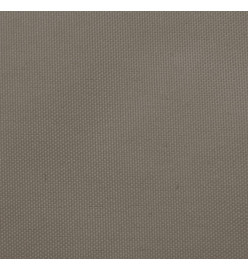 Voile de parasol Tissu Oxford trapèze 3/5x4 m Taupe