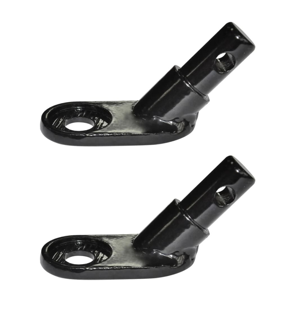 Attelage de remorque pour vélo 2 pcs Fer