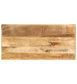 Table de bar 120x58x107 cm Bois de manguier brut