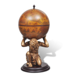 Bar sous forme de globe Atlas 42 x 42 x 85 cm