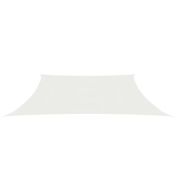 Voile d'ombrage 160 g/m² Blanc 3/4x3 m PEHD