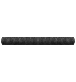 Filet brise-vue Anthracite 1,8x50 m PEHD 75 g/m²