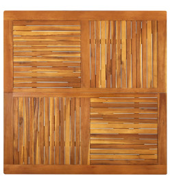 Ensemble de salle à manger de jardin 5 pcs Gris foncé