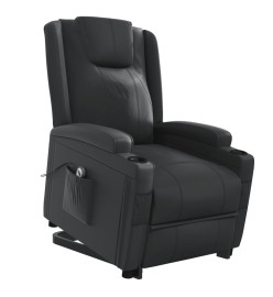 Fauteuil Noir Similicuir