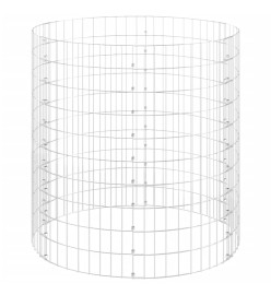 Composteur de jardin Ø100x100 cm Acier galvanisé