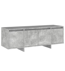 Meuble TV Gris béton 120x30x40,5 cm Aggloméré