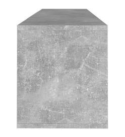 Meuble TV Gris béton 120x30x40,5 cm Aggloméré