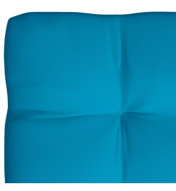 Coussins de canapé palette 7 pcs Bleu