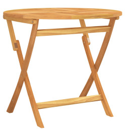 Table pliable de jardin 85x76 cm Bois de teck solide