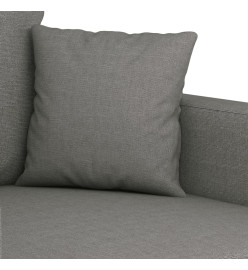 Fauteuil Gris foncé 60 cm Tissu