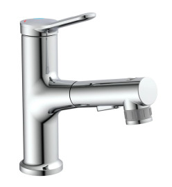 EISL Mitigeur de lavabo VARIABILE avec douchette extractible chrome