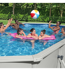 Bestway Piscine encadrée hors sol ovale Hydrium 610x360x120 cm