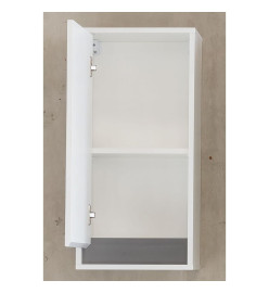 Trendteam Armoire murale de rangement en couleur Sol blanc