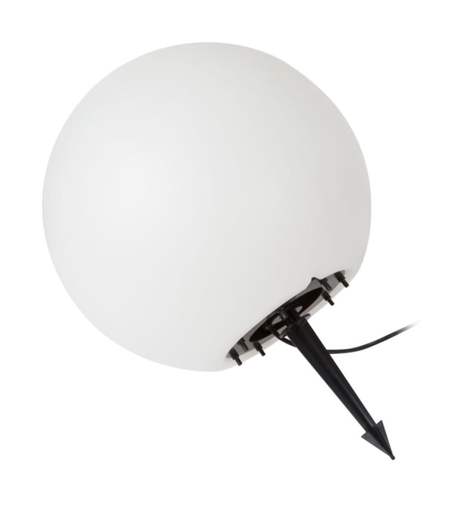 Perel Lampe de terrasse globe d'extérieur 45 cm