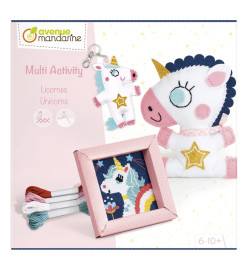 Avenue Mandarine Boîte créative Unicorns