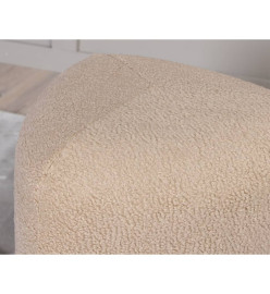 Venture Home Pouf Peg 46x46x41 cm Teddy Beige