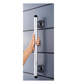 RIDDER Barre d'appui de sécurité Premium 60 cm Aluminium Argenté