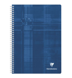 Clairefontaine Cahiers à reliure spiralée A4 90 Feuilles réglure 5 pcs