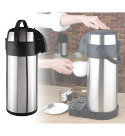 HI Bouteille thermos avec pompe 5 L