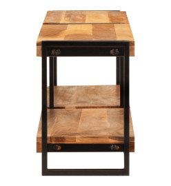 Meuble TV 160x30x40 cm bois d'acacia massif