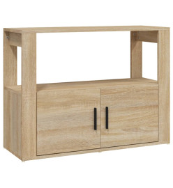 Buffet Chêne sonoma 80x30x60 cm Bois d'ingénierie