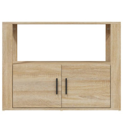 Buffet Chêne sonoma 80x30x60 cm Bois d'ingénierie