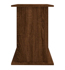 Support d'aquarium chêne marron 101x41x58 cm bois d'ingénierie