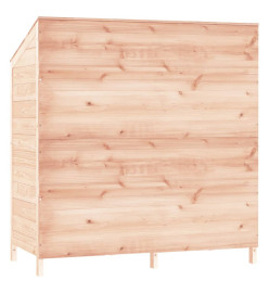 Remise de jardin 102x52x112 cm Bois de sapin solide