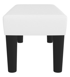 Banc Blanc 70x30x30 cm Similicuir