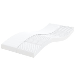 Lit de jour avec lit gigogne et matelas rose 100x200 cm velours