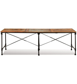 Table de salle à manger Bois de récupération massif 240 cm