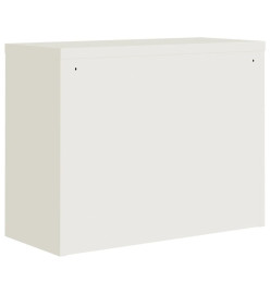 Classeur blanc 90x40x110 cm acier