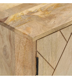 Buffet 80x30x75 cm Bois de manguier solide