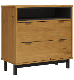 Commode FLAM 80x40x80 cm bois de pin massif