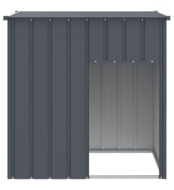 Niche pour chien avec toit anthracite 110x103x109 cm