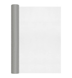 Écran en treillis Acier inoxydable 60x2000 cm Argenté