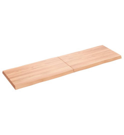 Dessus de table bois chêne massif traité bordure assortie