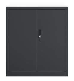 Classeur anthracite 79x40x90 cm acier