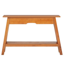 Table console 110x30x75 cm bois massif d'acajou