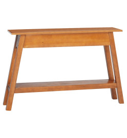 Table console 110x30x75 cm bois massif d'acajou