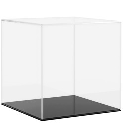 Boîte d'affichage transparente 30x30x30 cm acrylique