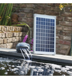 Ubbink Pompe d'aération extérieure Air Solar 600 1351375