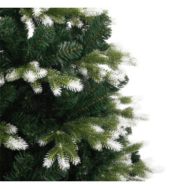 Sapin de Noël artificiel à charnières avec neige floquée 180 cm