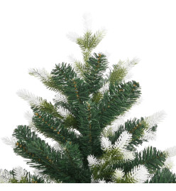 Sapin de Noël artificiel à charnières avec neige floquée 180 cm