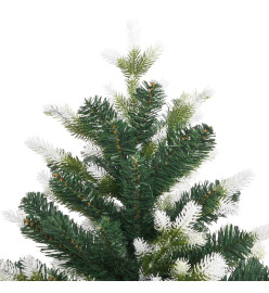 Sapin de Noël artificiel à charnières avec neige floquée 120 cm