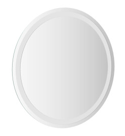 Miroir de salle de bain à LED 60 cm rond