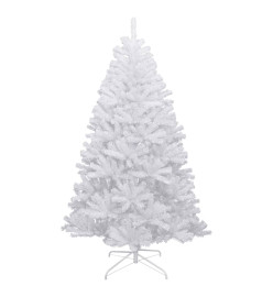 Sapin de Noël artificiel à charnières avec neige floquée 240 cm