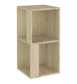 Armoire d'angle Chêne sonoma 33x33x67 cm Aggloméré